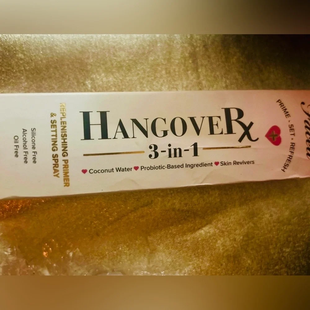 LARGE SIZE TOO FACED Hangover Rx 3-in-1 Prime, Set Refresh, BNIB, 4.0 Oz. WHDW3